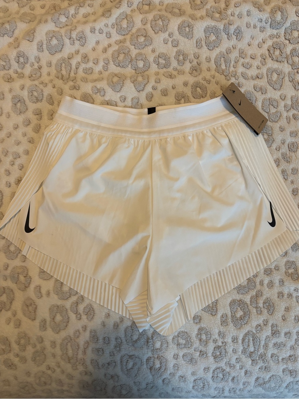 Nike Women’s White Aeroswift Running Shorts
